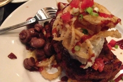 Pot roast nachos, meatloaf stack w_burgundy mushrooms